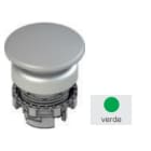 Pizzato - Bouton "coup de poing" lumineux, vert avec marquage