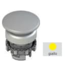 Pizzato - Bouton "coup de poing" lumineux, jaune avec marquage