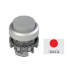 Pizzato - Bouton-poussoir lumineux dépassant, rouge avec marquage