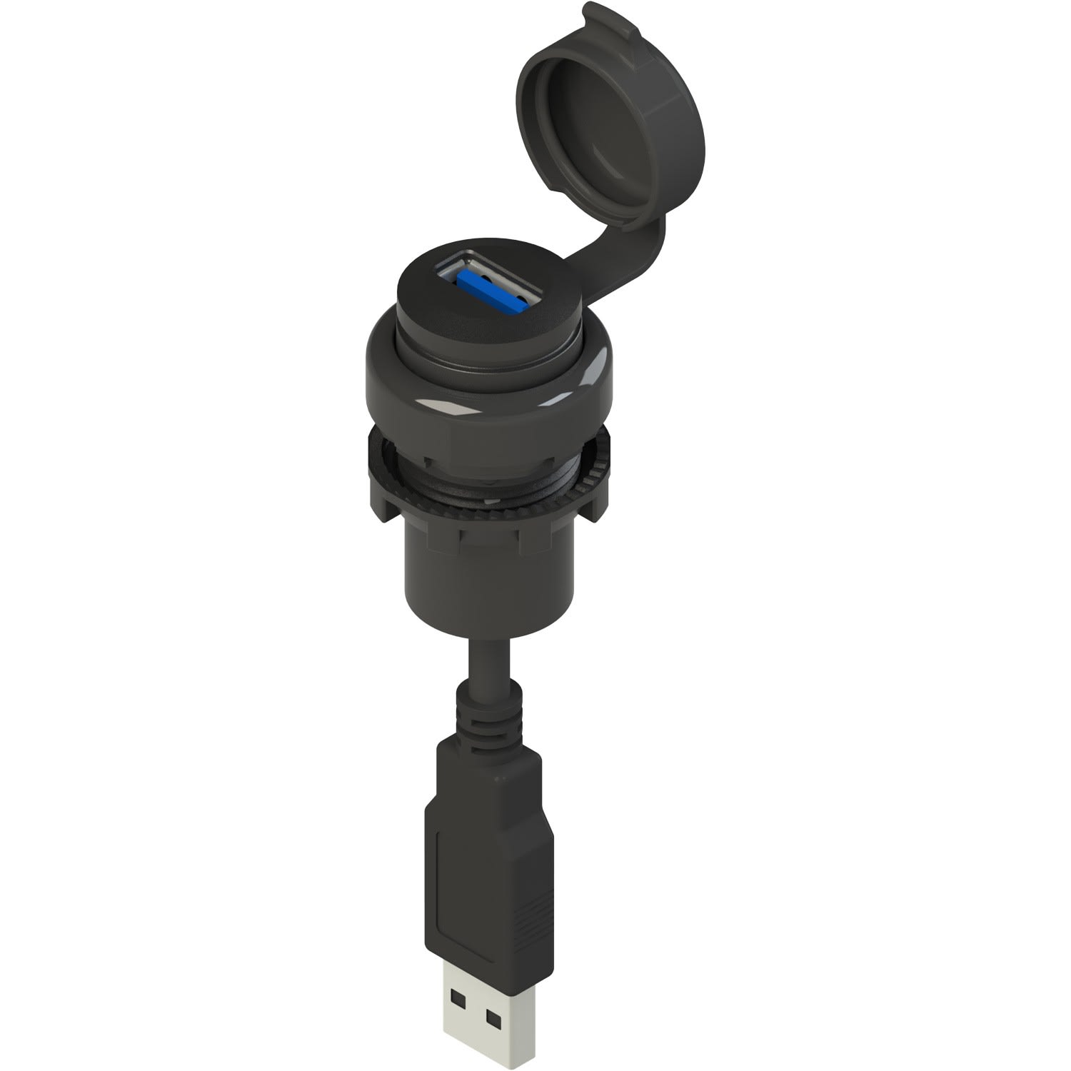 Pizzato - Prise USB 3.0 série EROUND