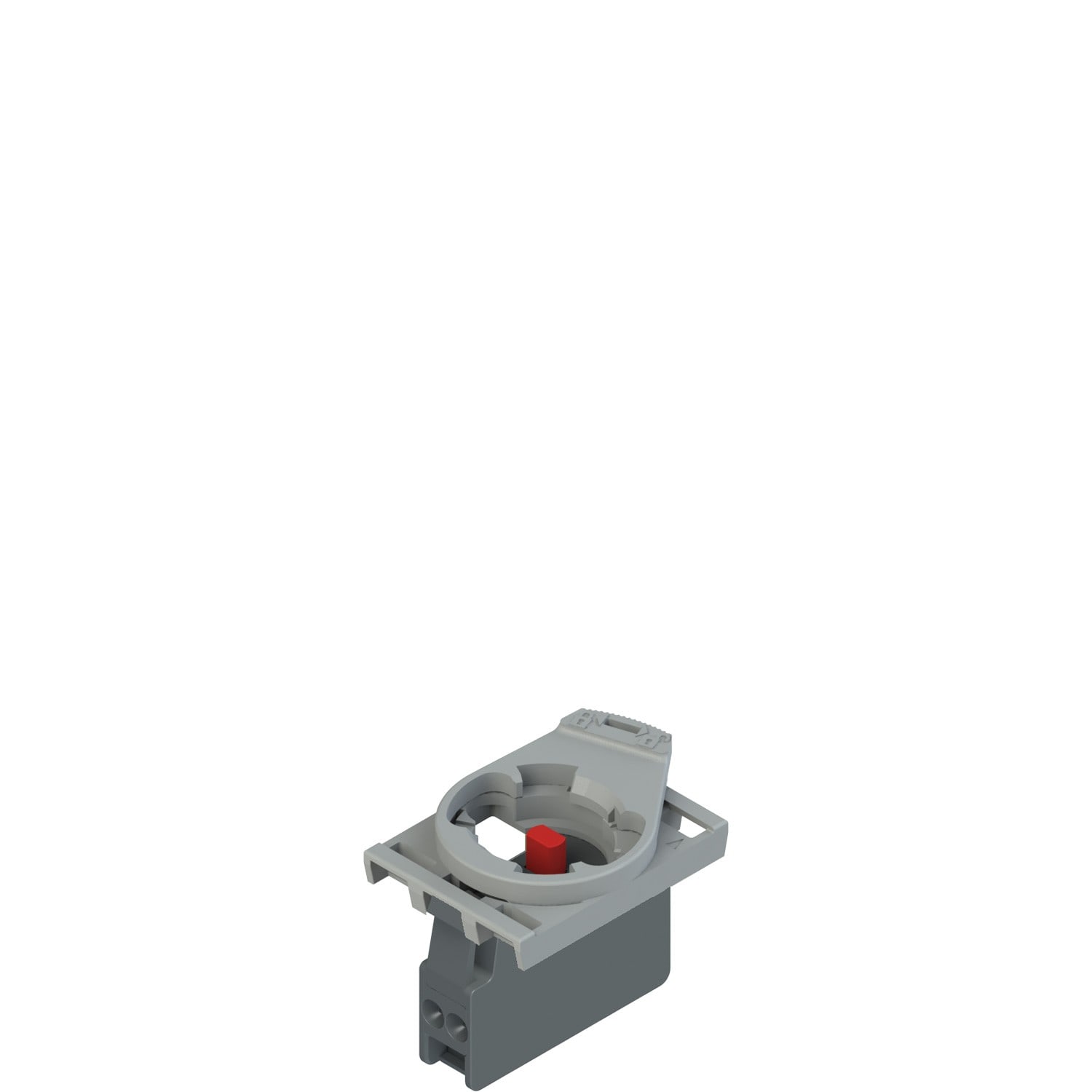 Pizzato - Produit complet avec bloc de contact 1NC et adaptateur de fixation