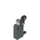 Pizzato - Interrupteur précablé modulaire à levier rotatif en plastique droit à galet Ø18