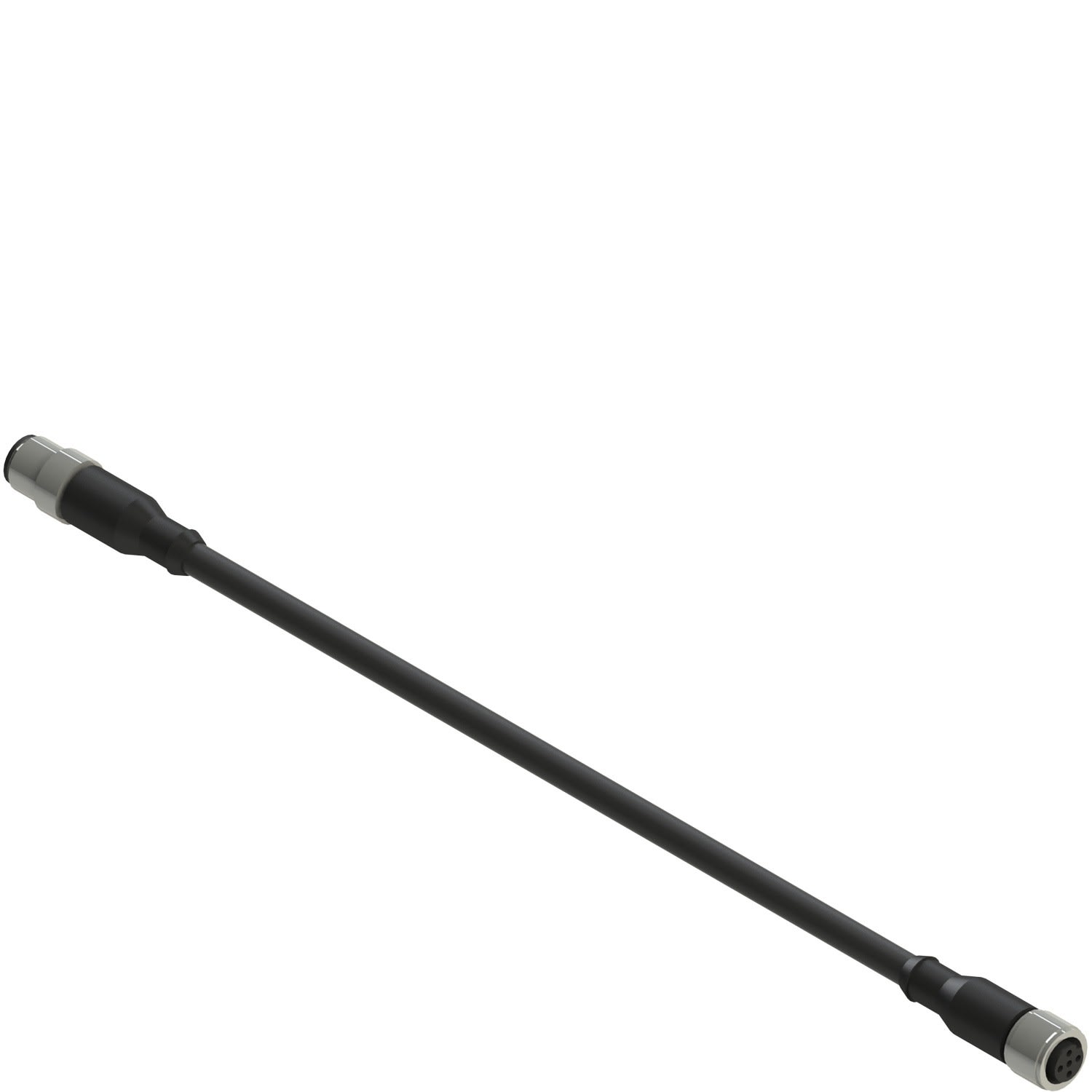 Pizzato - Connecteur M12 mâle-femelle, 5 pôles, droit avec 10 m câble