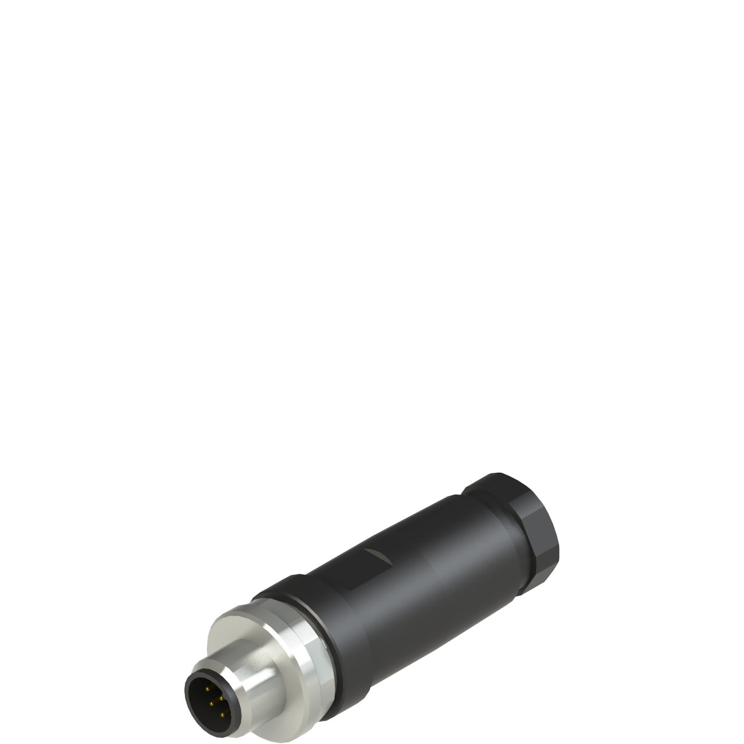 Pizzato - Connecteur M12 mâle à câbler, droit, 8 pôles, pour câbles multipolaires