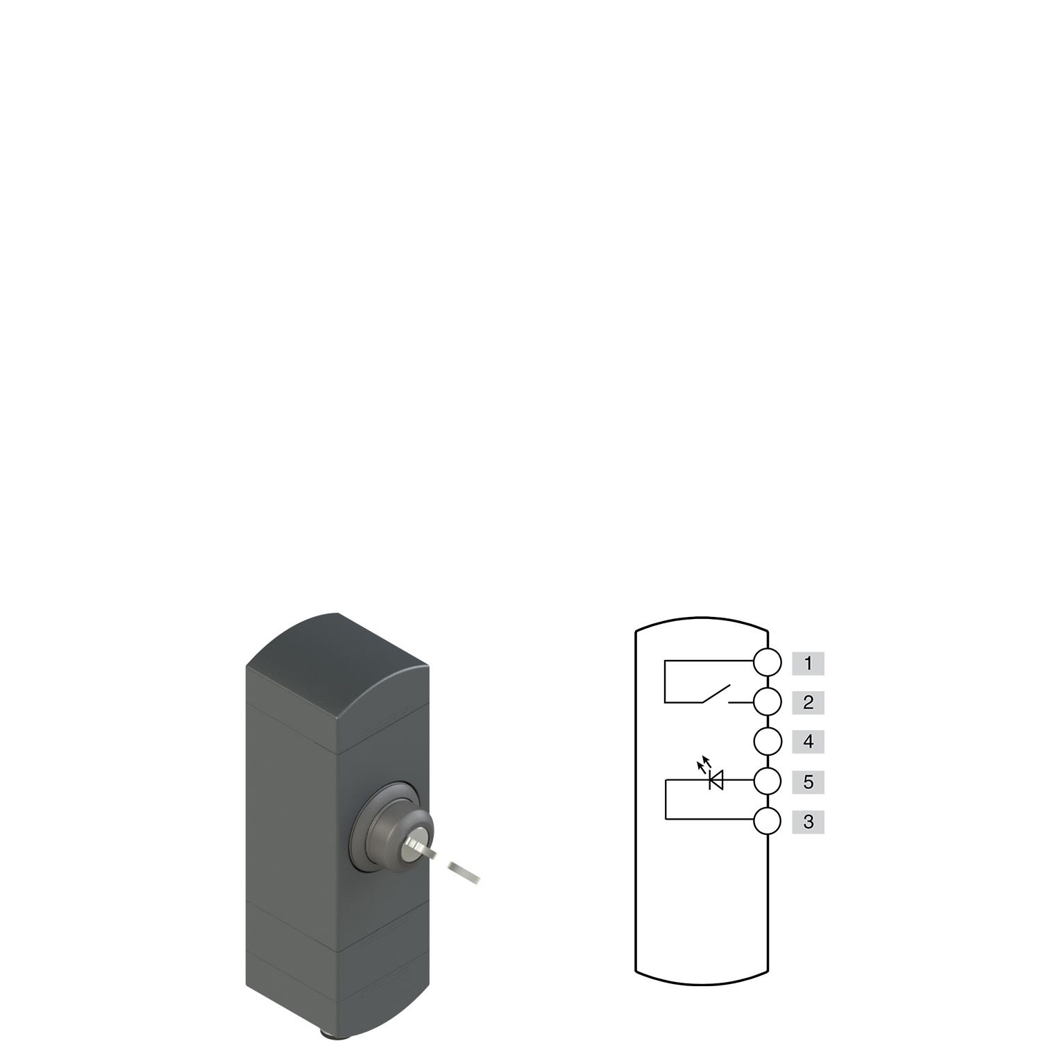 Pizzato - Boîtiers de commande série BN avec 1 dispositif