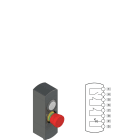 Pizzato - Boîtiers de commande série BN avec 2 dispositifs