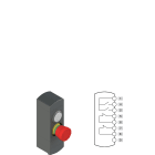 Pizzato - Boîtiers de commande série BN avec 2 dispositifs