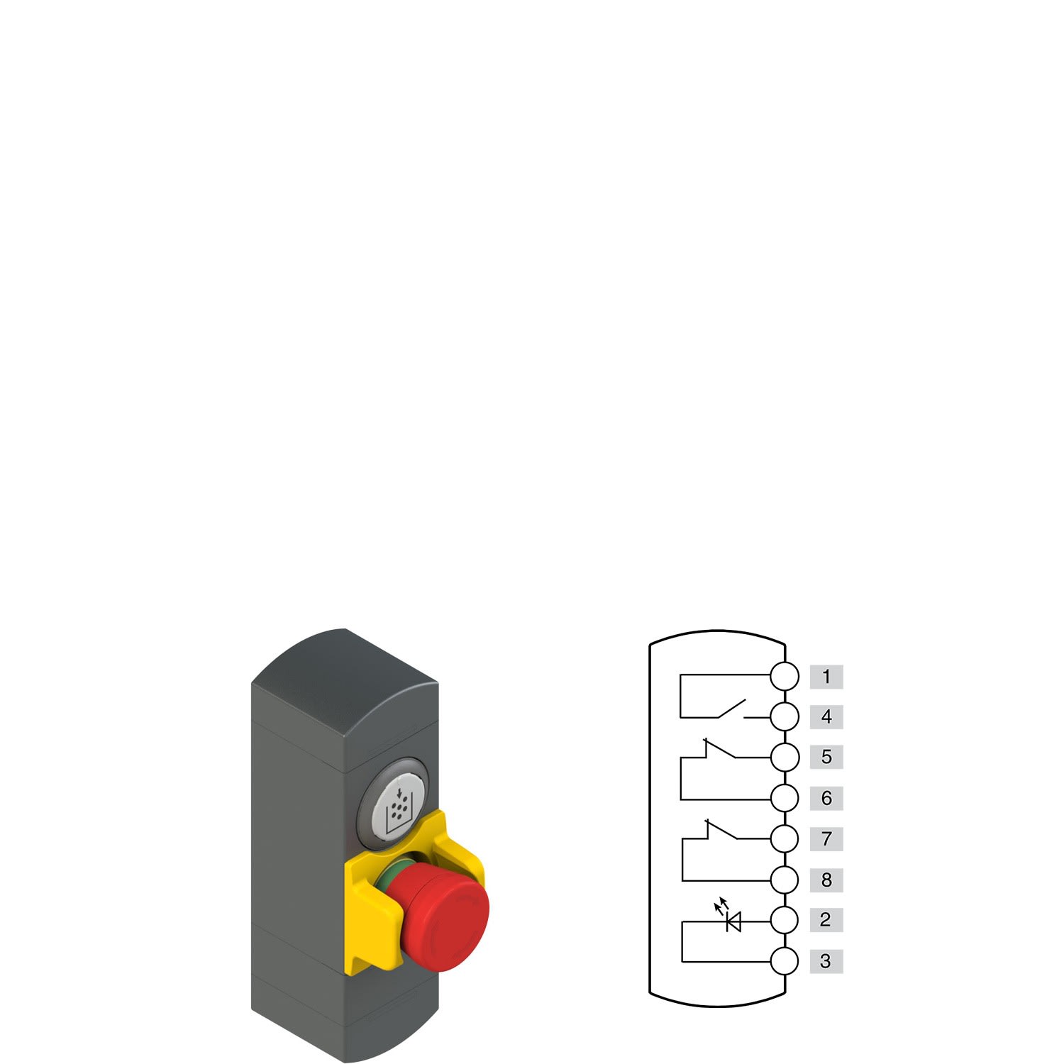 Pizzato - Boîtiers de commande série BN avec 2 dispositifs