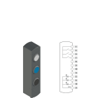 Pizzato - Boîtiers de commande série BN avec 3 dispositifs