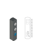 Pizzato - Boîtiers de commande série BN avec 3 dispositifs