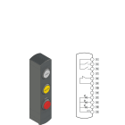 Pizzato - Boîtiers de commande série BN avec 3 dispositifs