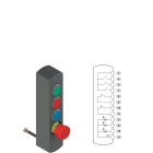 Pizzato - Boîtiers de commande série BN avec 4 dispositifs