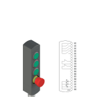 Pizzato - Boîtiers de commande série BN avec 4 dispositifs