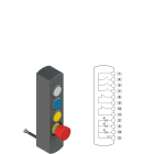 Pizzato - Boîtiers de commande série BN avec 4 dispositifs