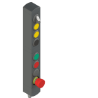 Pizzato - Boîtiers de commande série BN avec 8 dispositifs