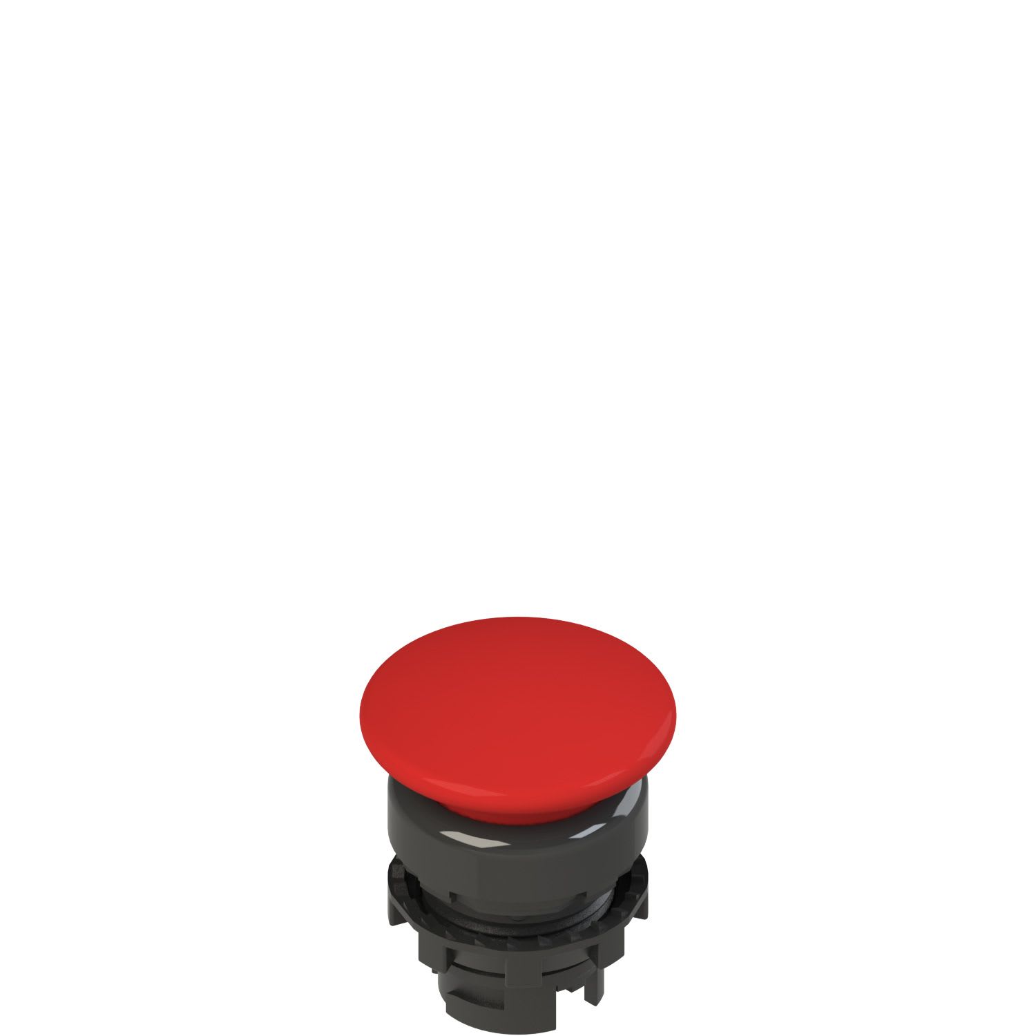 Pizzato - Bouton "coup de poing" lumineux, rouge