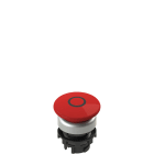 Pizzato - Bouton "coup de poing" lumineux, rouge avec marquage