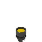 Pizzato - Bouton-poussoir lumineux encastré, jaune