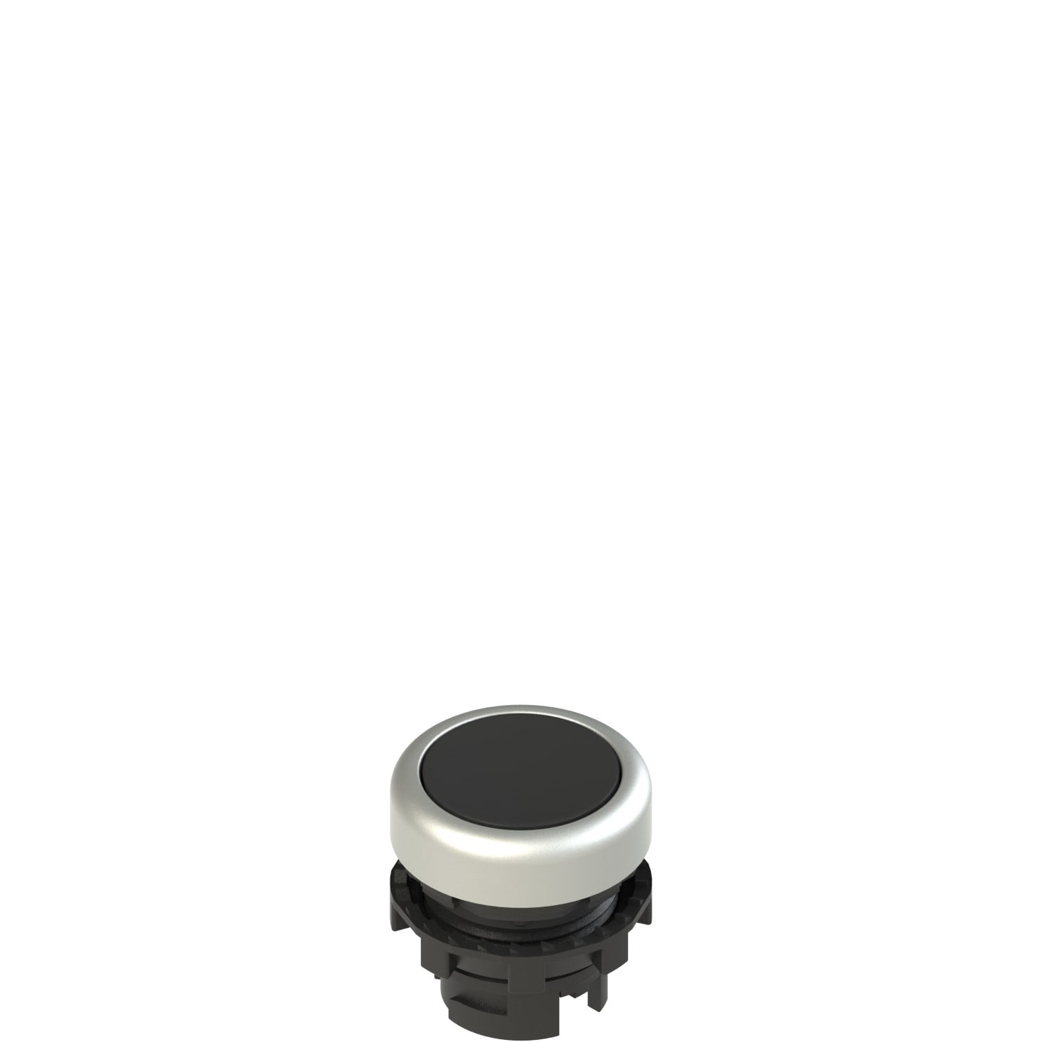 Pizzato - Bouton-poussoir affleurant à impulsion, noir