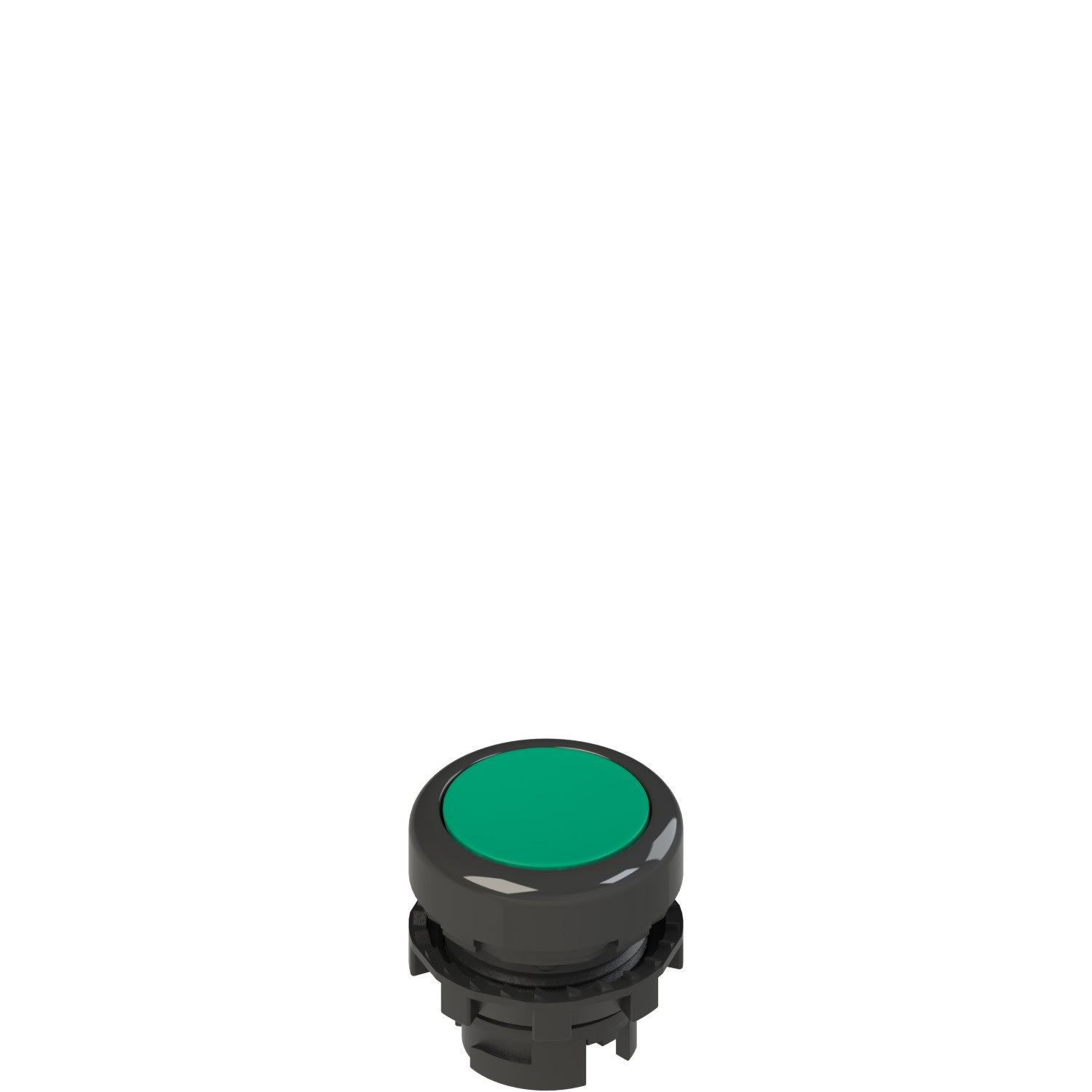 Pizzato - Bouton-poussoir lumineux affleurant, vert