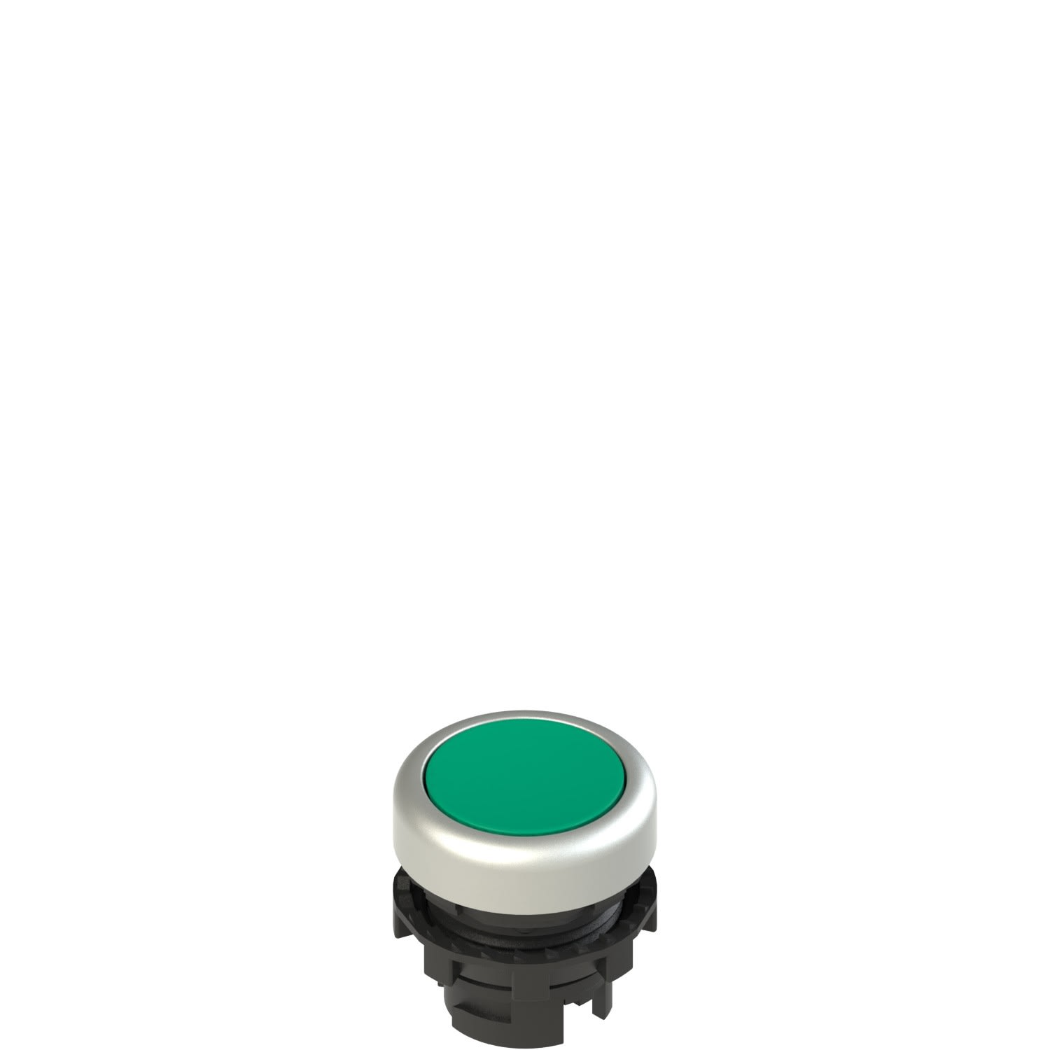 Pizzato - Bouton-poussoir lumineux affleurant, vert