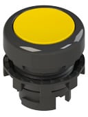 Pizzato - Bouton-poussoir affleurant à impulsion, jaune