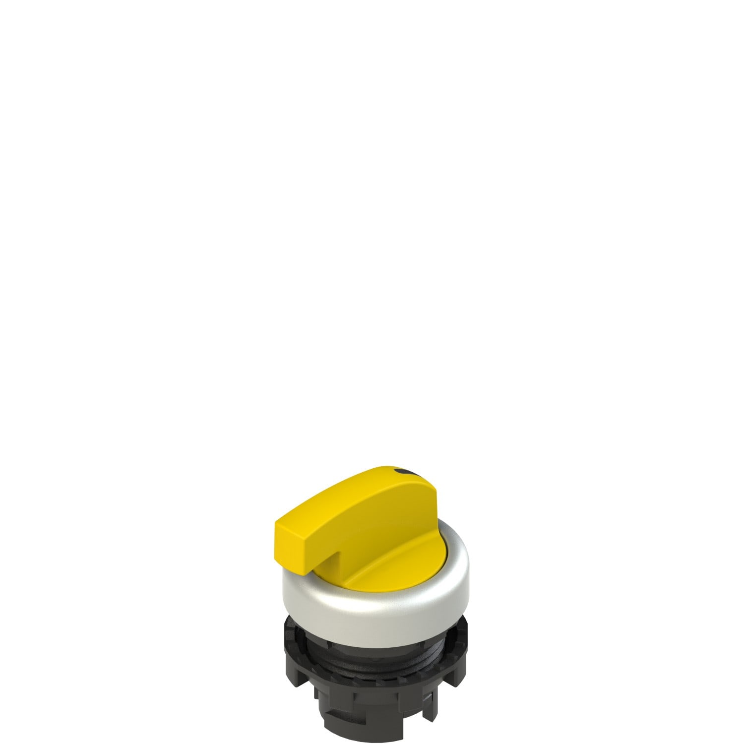 Pizzato - Sélecteur avec levier long, 3 positions, jaune avec marquage