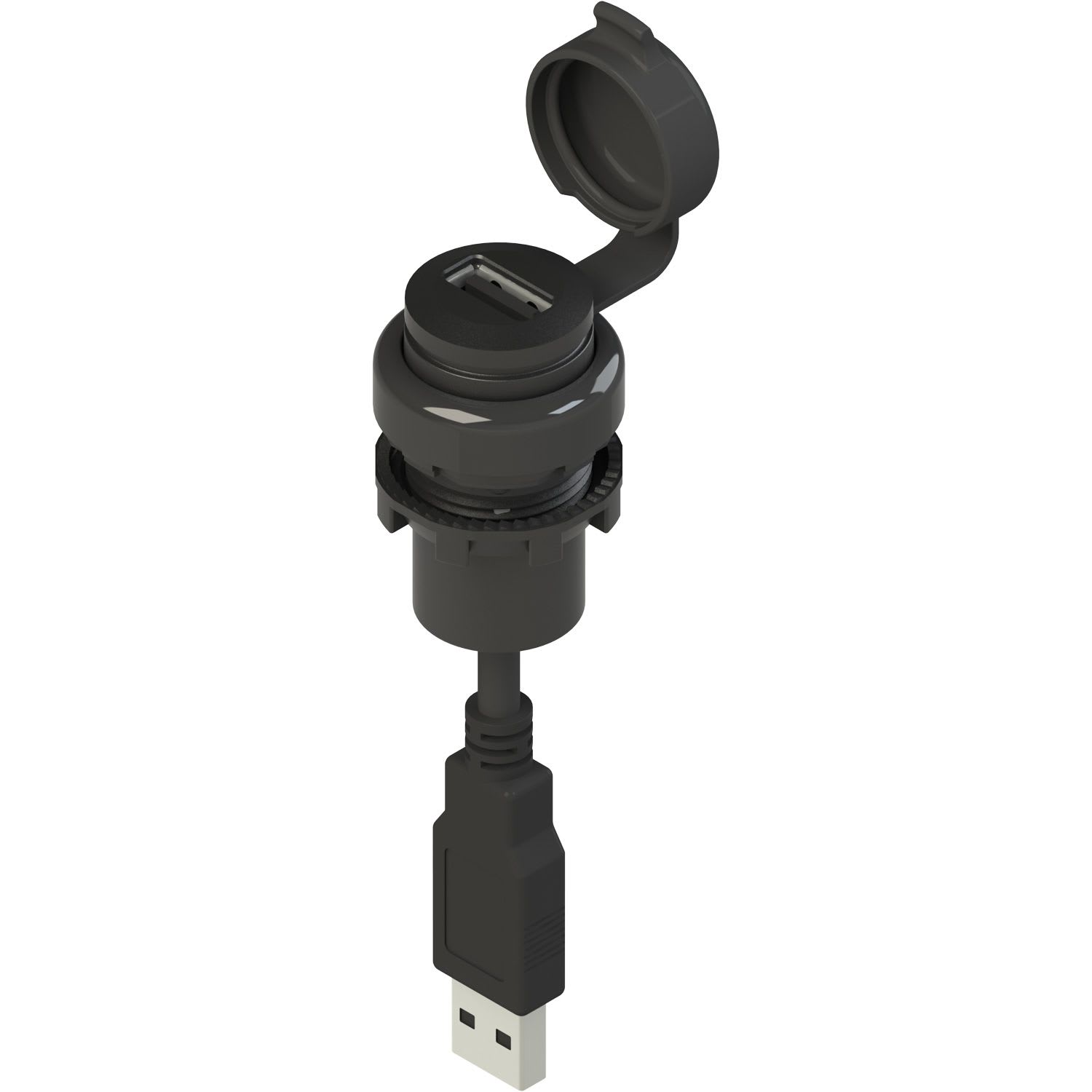 Pizzato - Prise USB 3.0 série EROUND