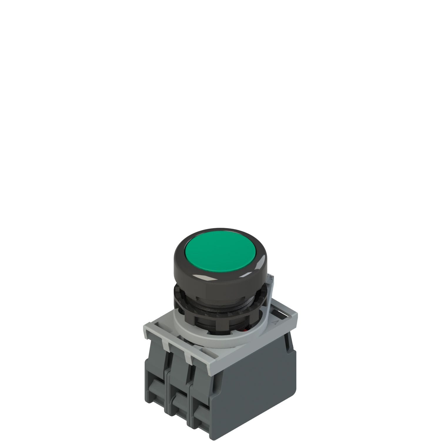 Pizzato - Produit complet avec bouton-poussoir lumineux,adaptateur de fixation et contacts