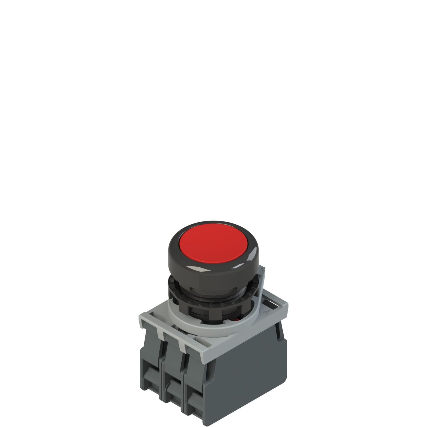 Pizzato - Produit complet avec bouton-poussoir lumineux,adaptateur de fixation et contacts