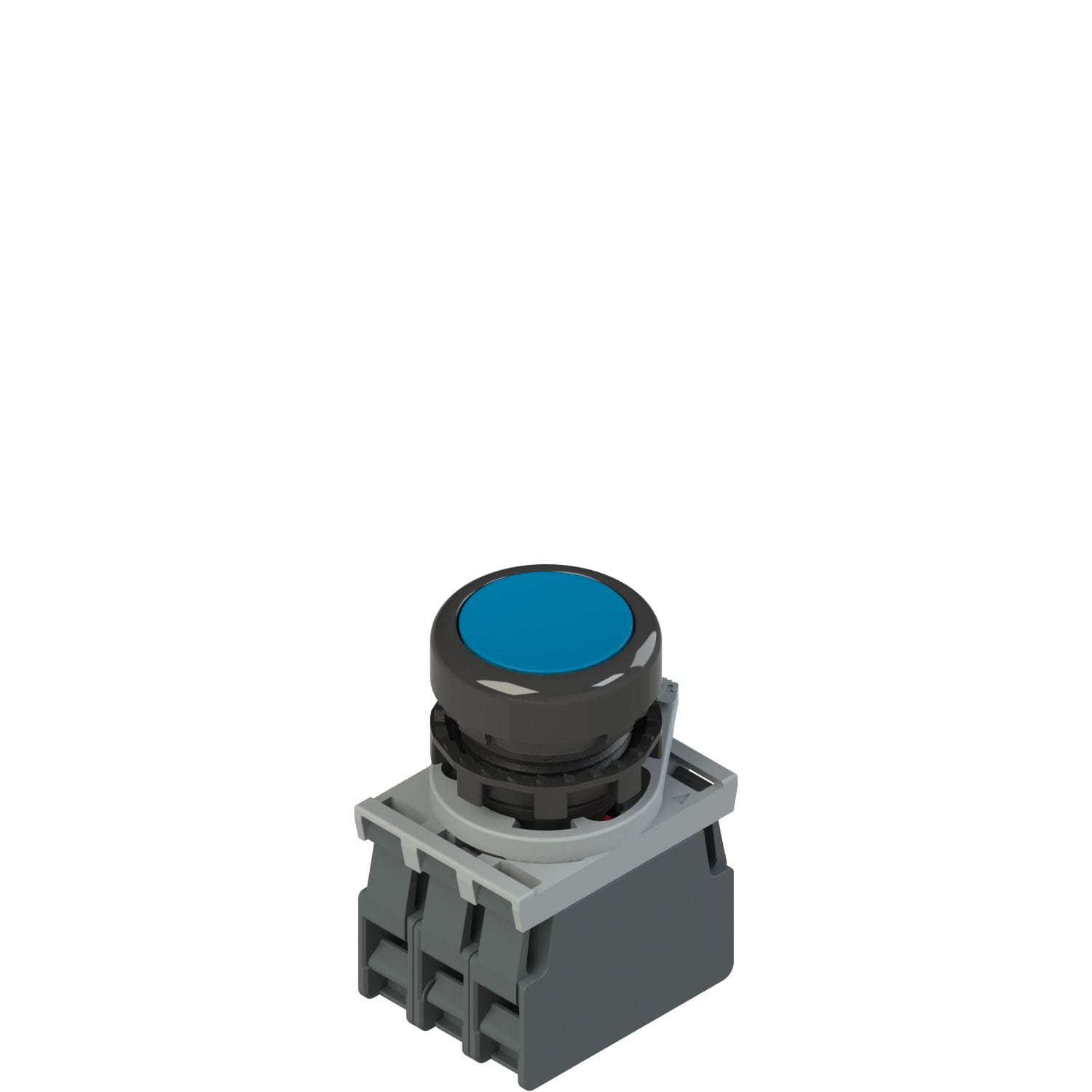 Pizzato - Produit complet avec bouton-poussoir lumineux,adaptateur de fixation et contacts