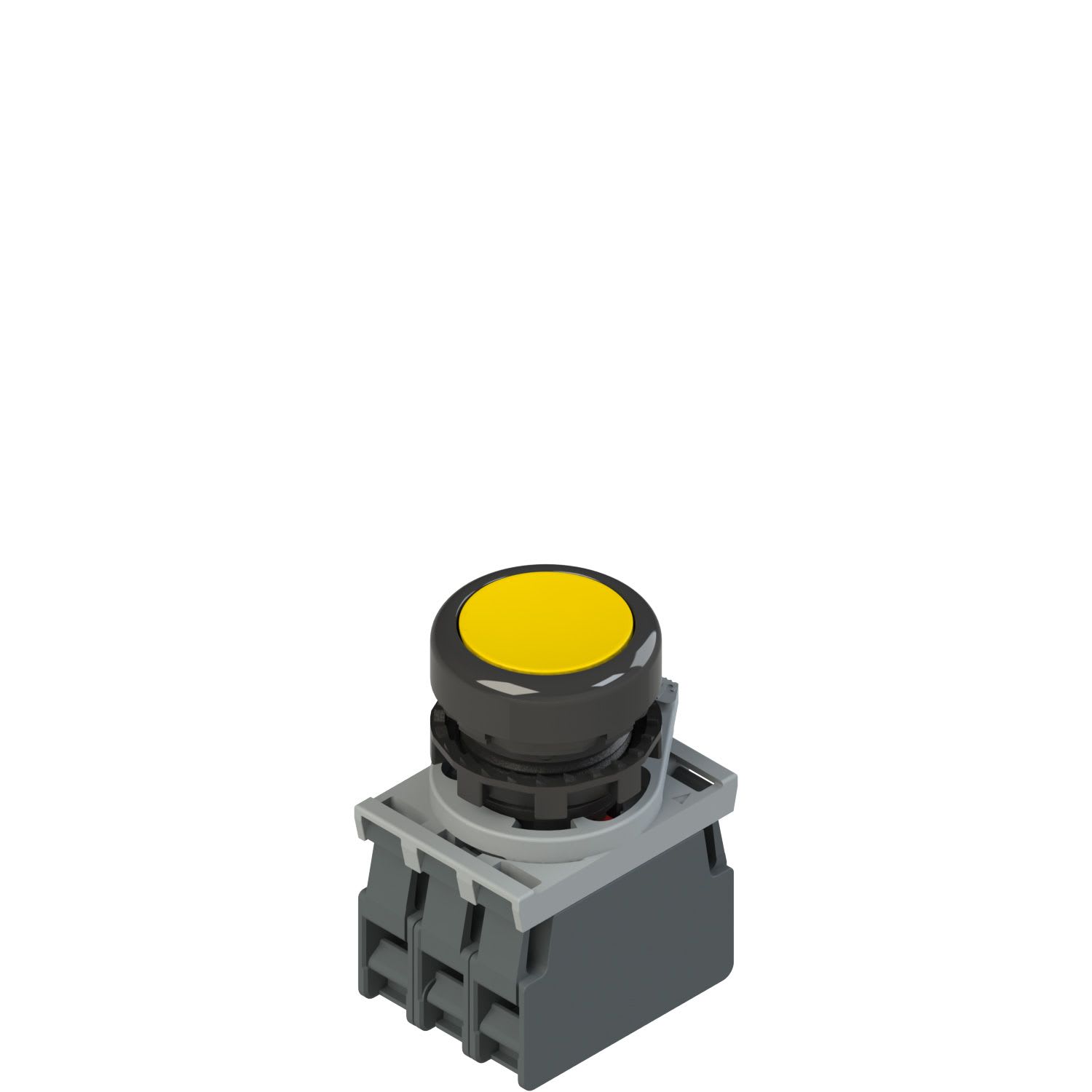 Pizzato - Produit complet avec bouton-poussoir lumineux,adaptateur de fixation et contacts