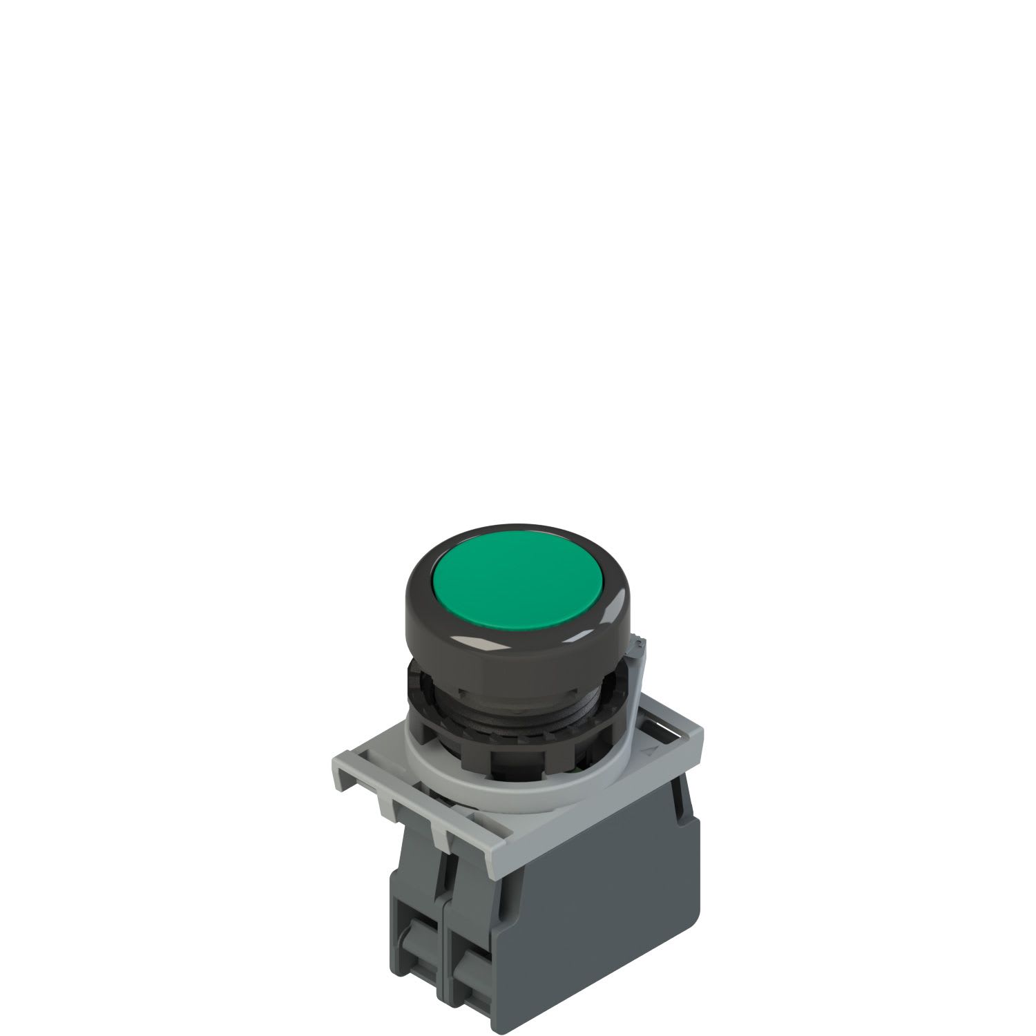 Pizzato - Produit complet avec bouton-poussoir lumineux,adaptateur de fixation et contacts