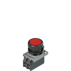 Pizzato - Produit complet avec bouton-poussoir lumineux,adaptateur de fixation et contacts