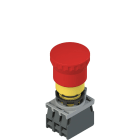 Pizzato - Produit complet avec bouton arrêt d'urgence, adaptateur de fixation et contacts