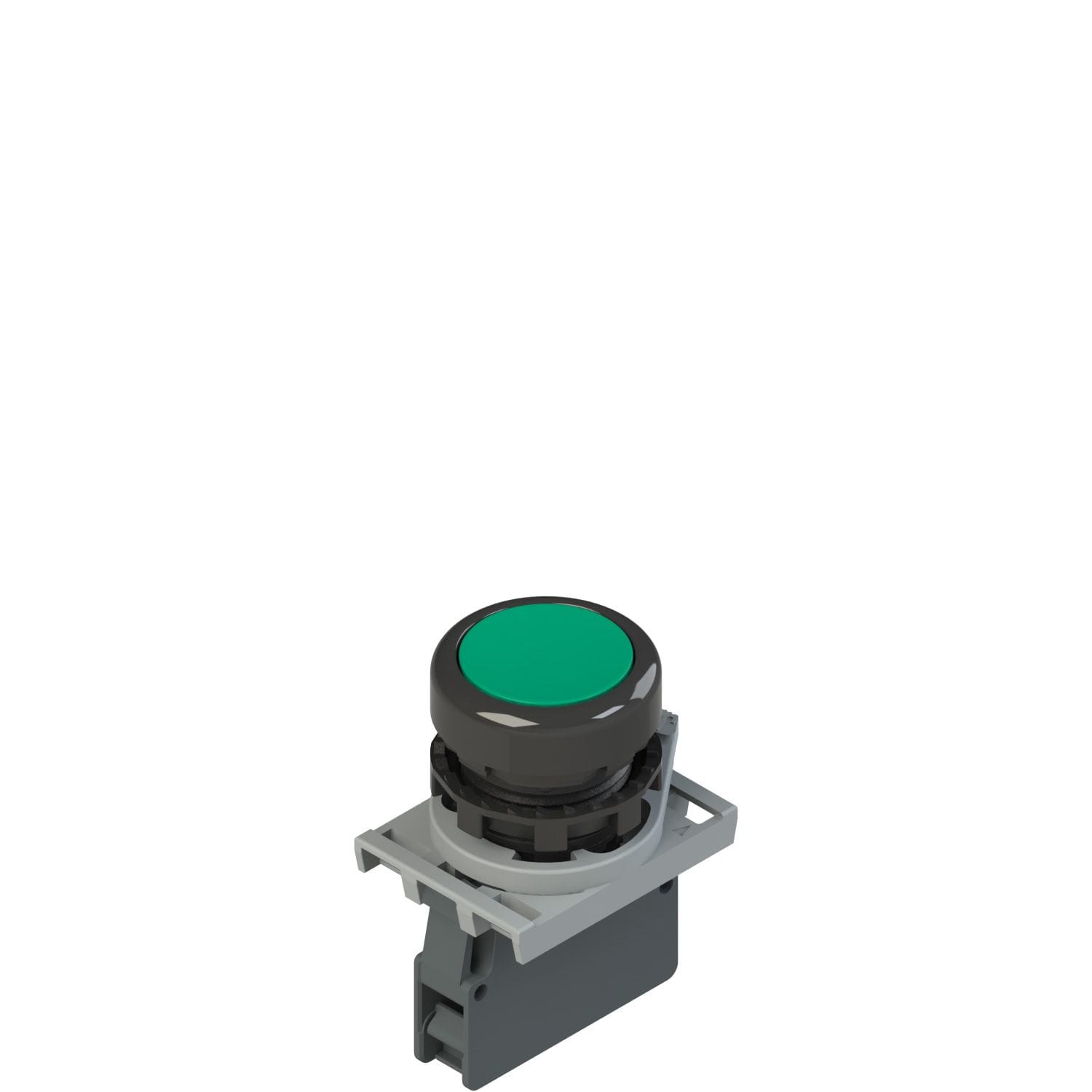 Pizzato - Produit complet avec bouton-poussoir, adaptateur de fixation et contacts