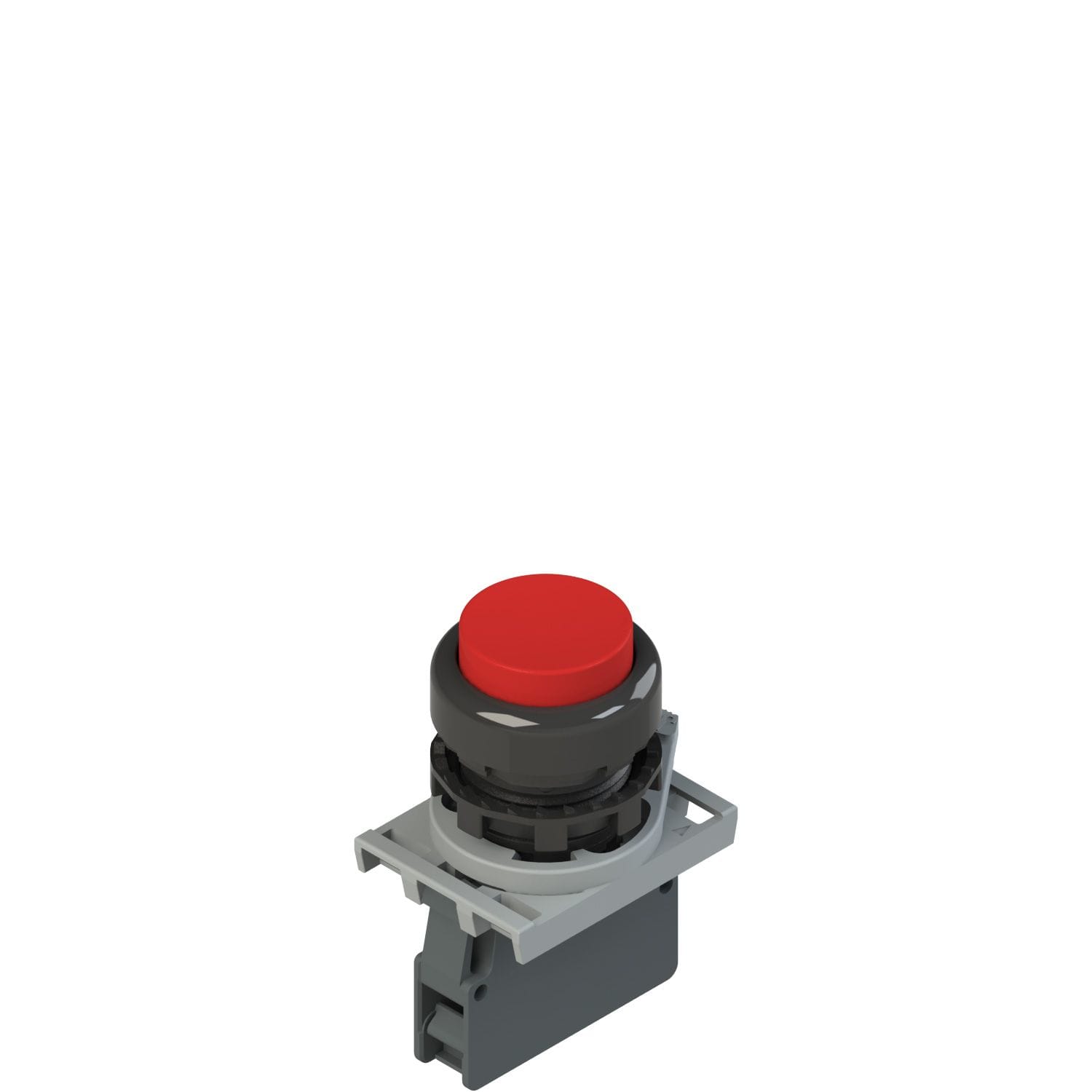 Pizzato - Produit complet avec bouton-poussoir, adaptateur de fixation et contacts