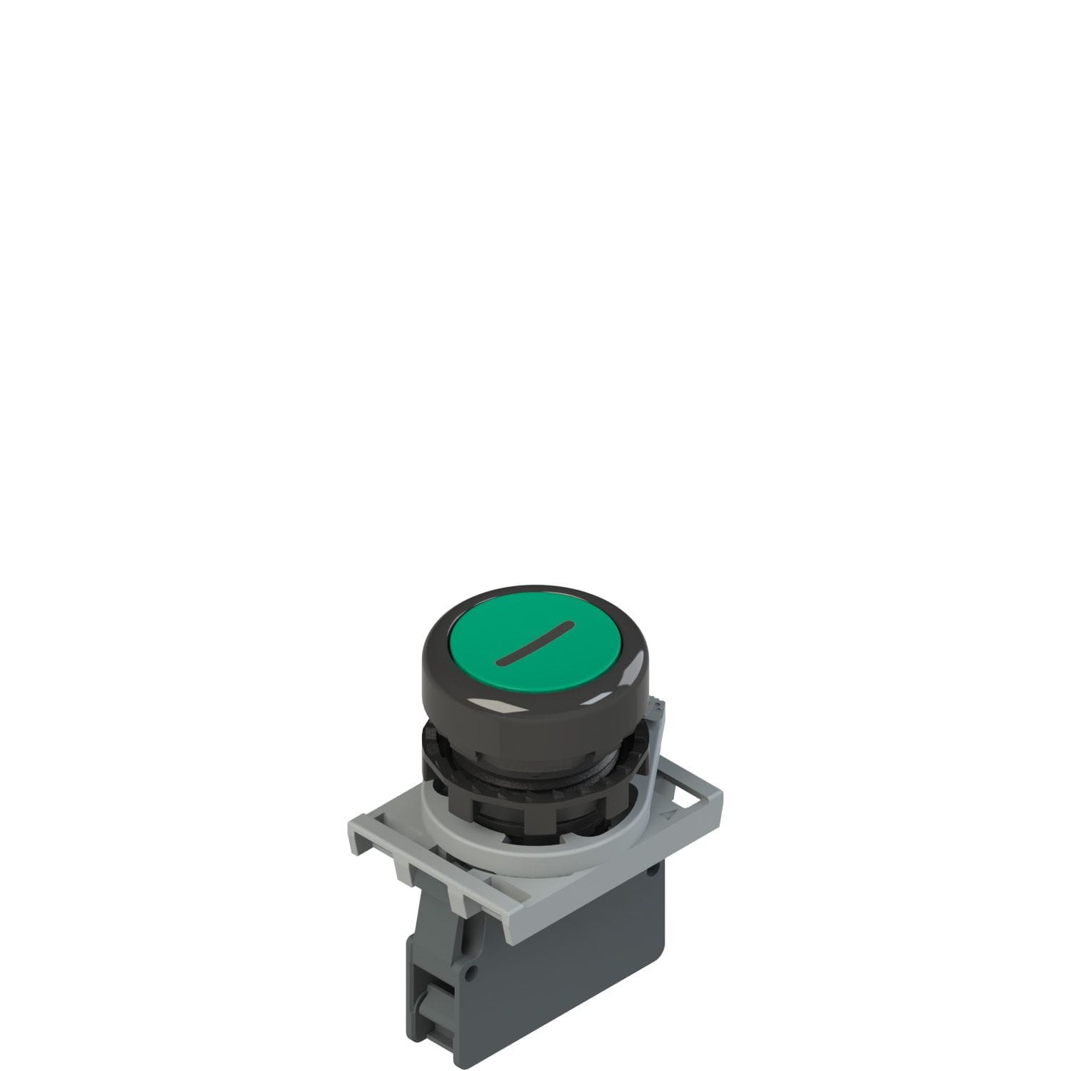 Pizzato - Produit complet avec bouton-poussoir, adaptateur de fixation et contacts