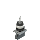 Pizzato - Produit complet avec sélecteur à clé, adaptateur de fixation et contacts