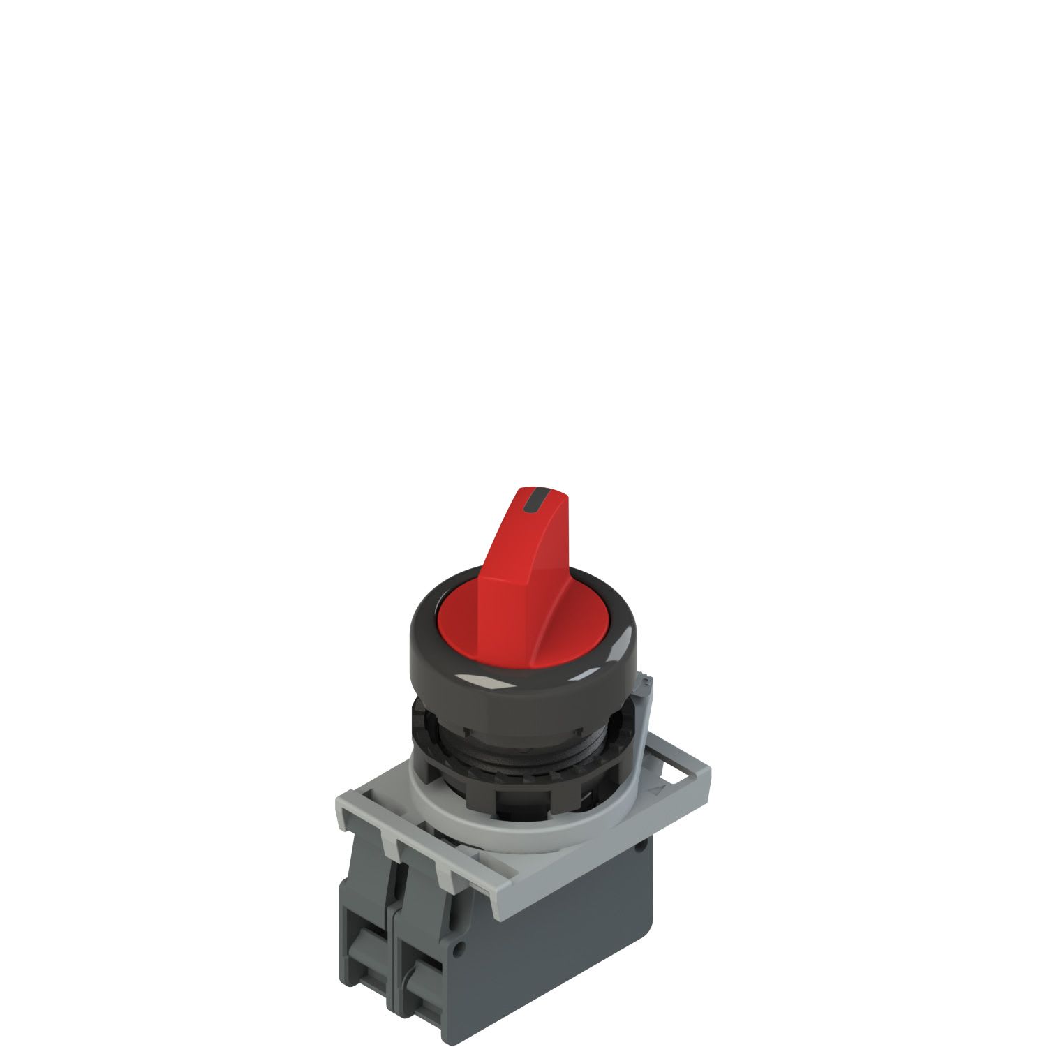 Pizzato - Produit complet avec sélecteur lumineux, adaptateur de fixation et contacts