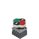 Pizzato - Produit complet avec BP quadruple, adaptateur de fixation et contacts
