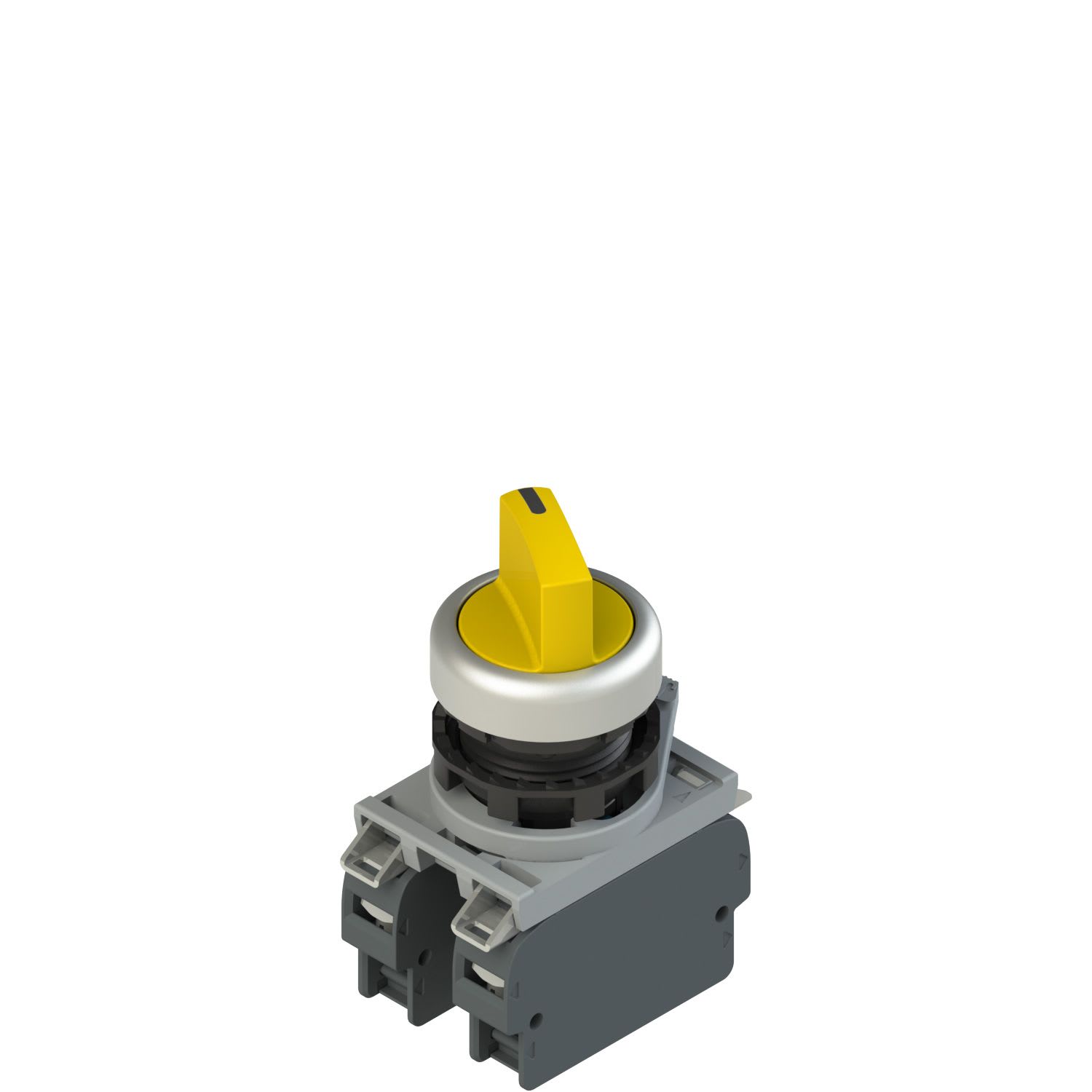 Pizzato - Produit complet avec sélecteur à 4 positions, adaptateur de fixation et contacts