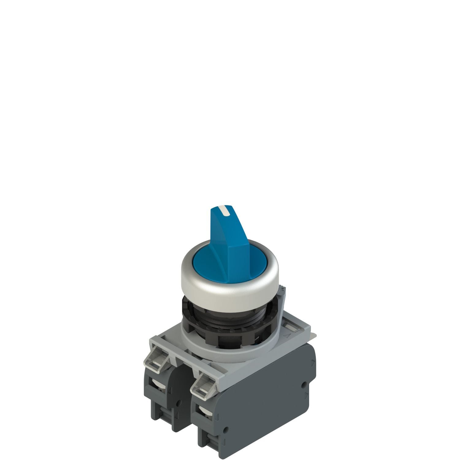 Pizzato - Produit complet avec sélecteur à 4 positions, adaptateur de fixation et contacts