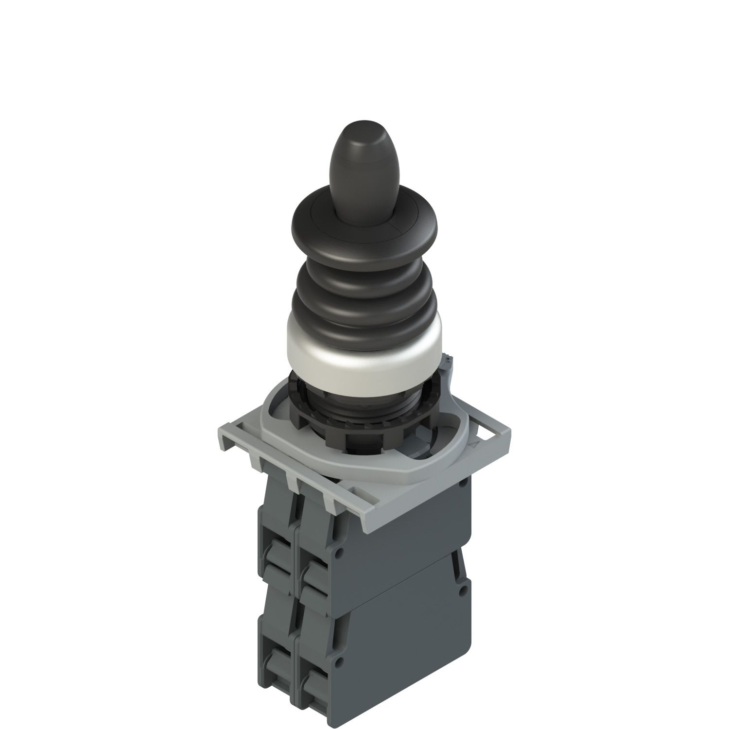 Pizzato - Produit complet avec joystick, adaptateur de fixation et contacts
