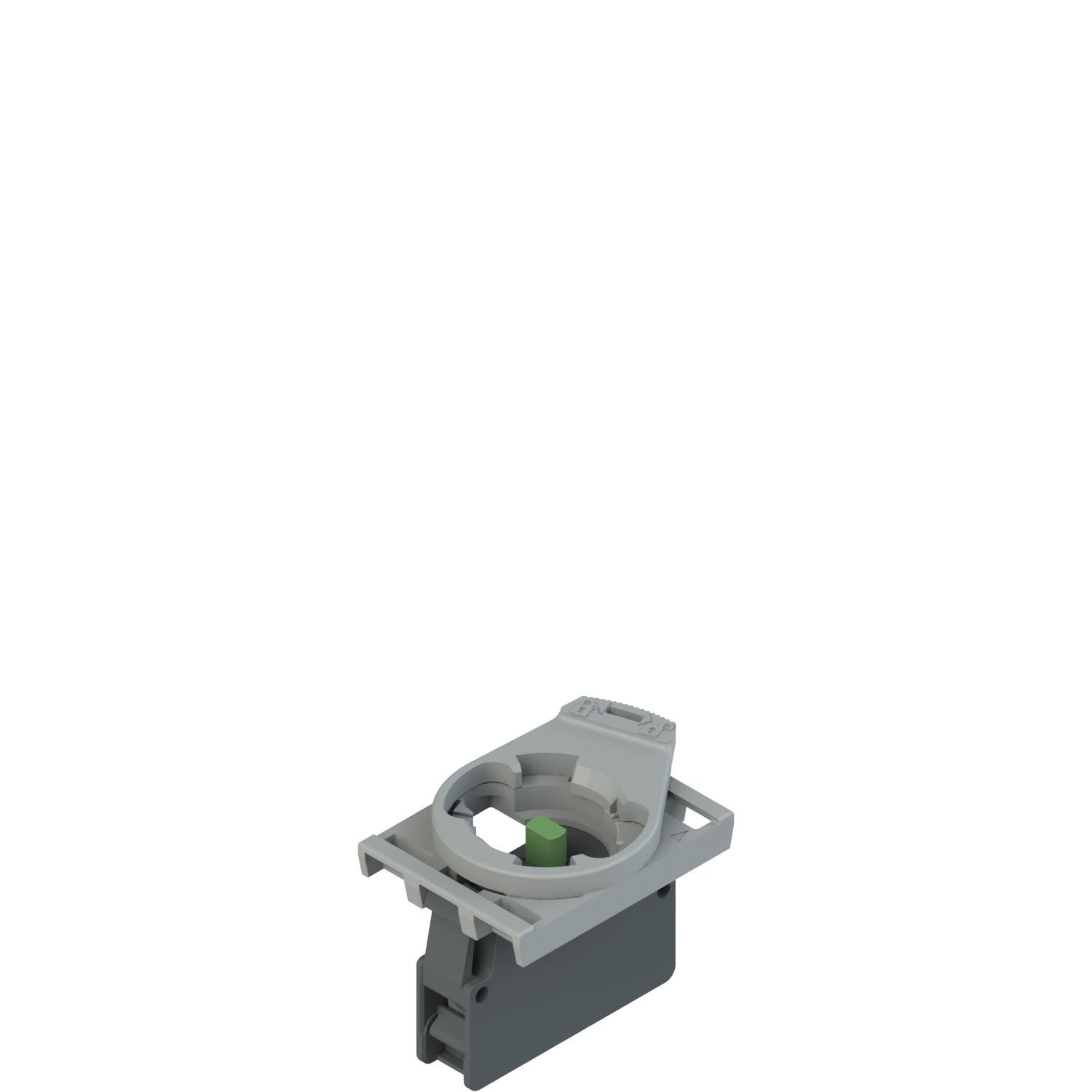 Pizzato - Produit complet avec bloc de contact 1NO et adaptateur de fixation