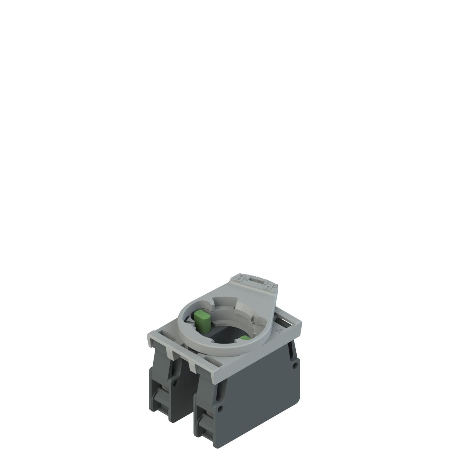 Pizzato - Produit complet avec bloc de contact 2NO et adaptateur de fixation