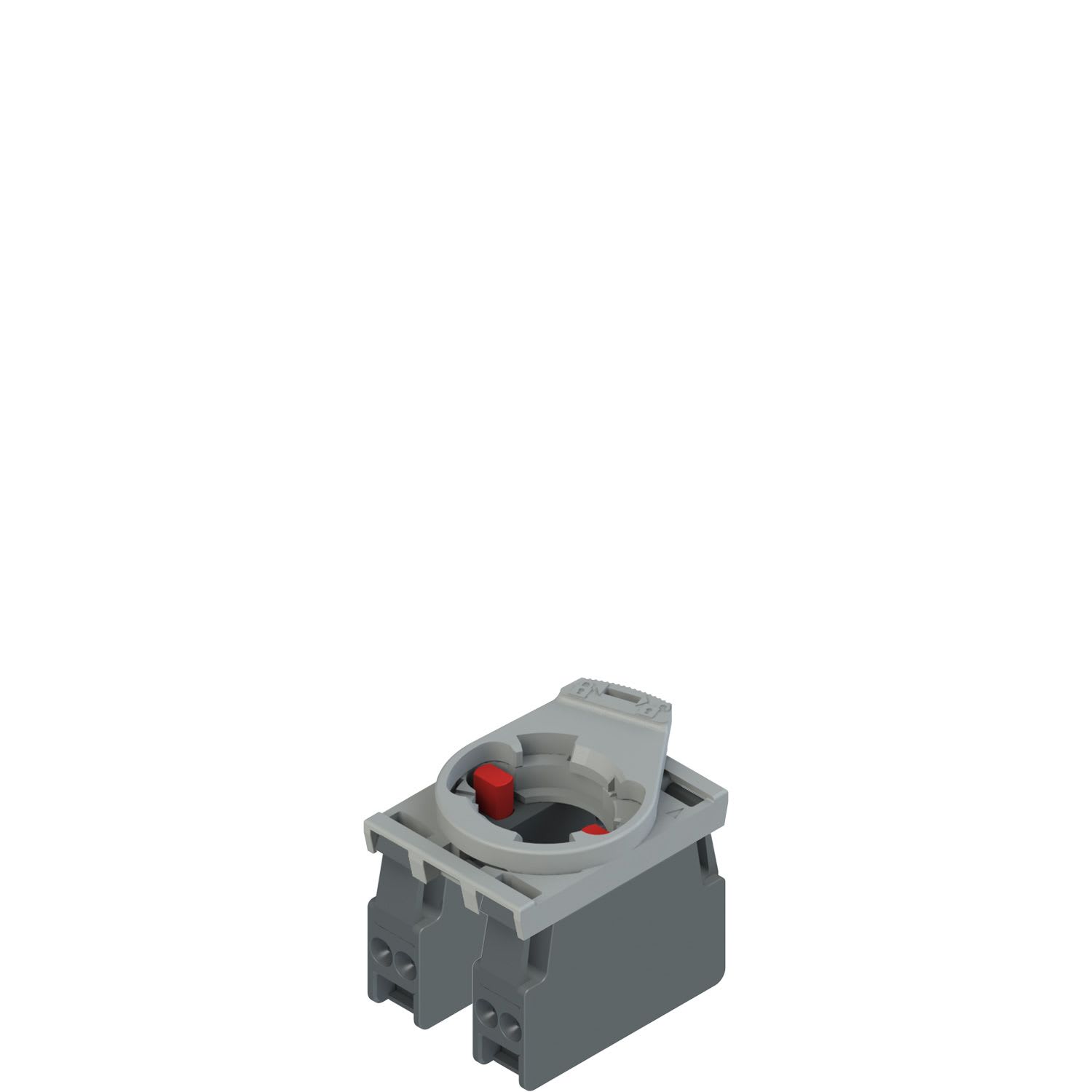 Pizzato - Produit complet avec bloc de contact 2NC et adaptateur de fixation