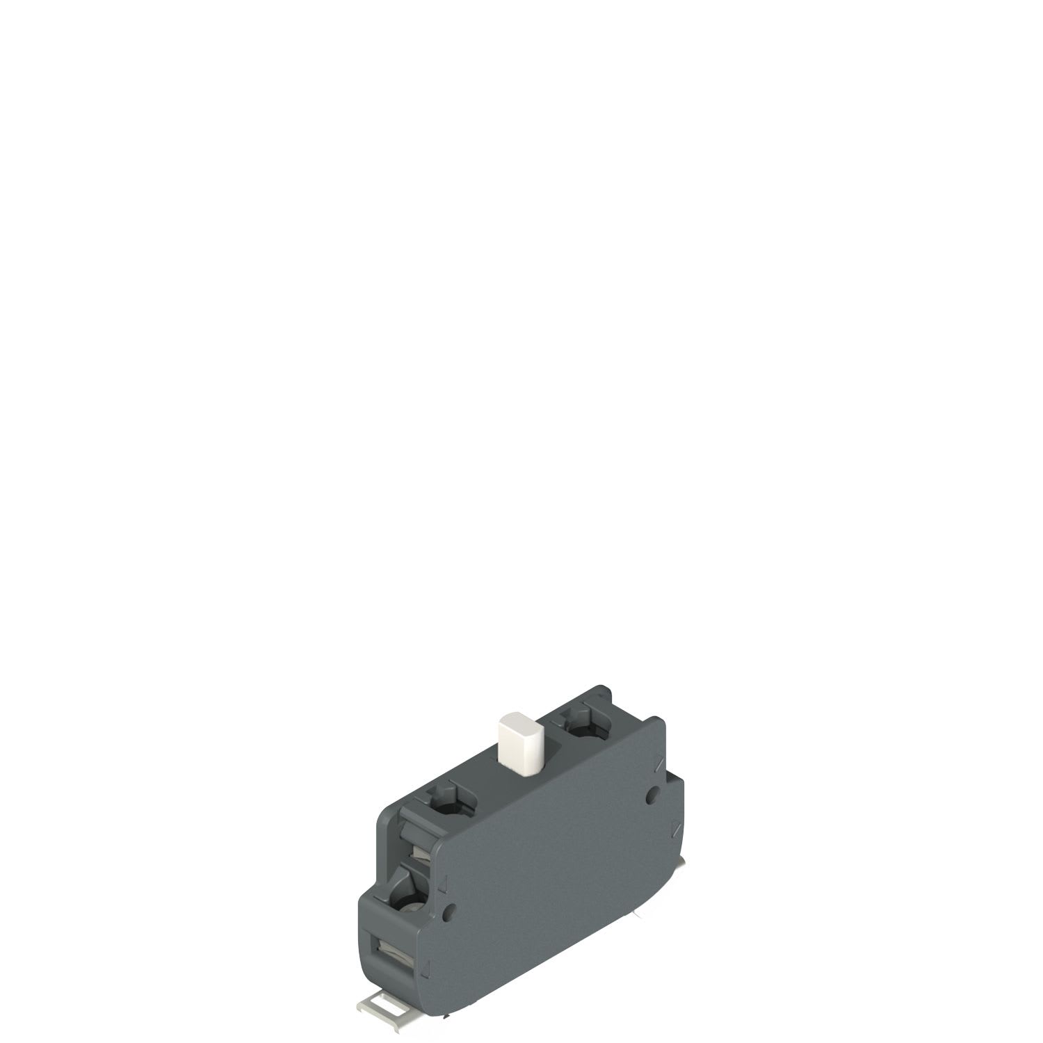 Pizzato - Bloc de contact double, fixation en fond de boîte, 1NO+1NC rupture lente