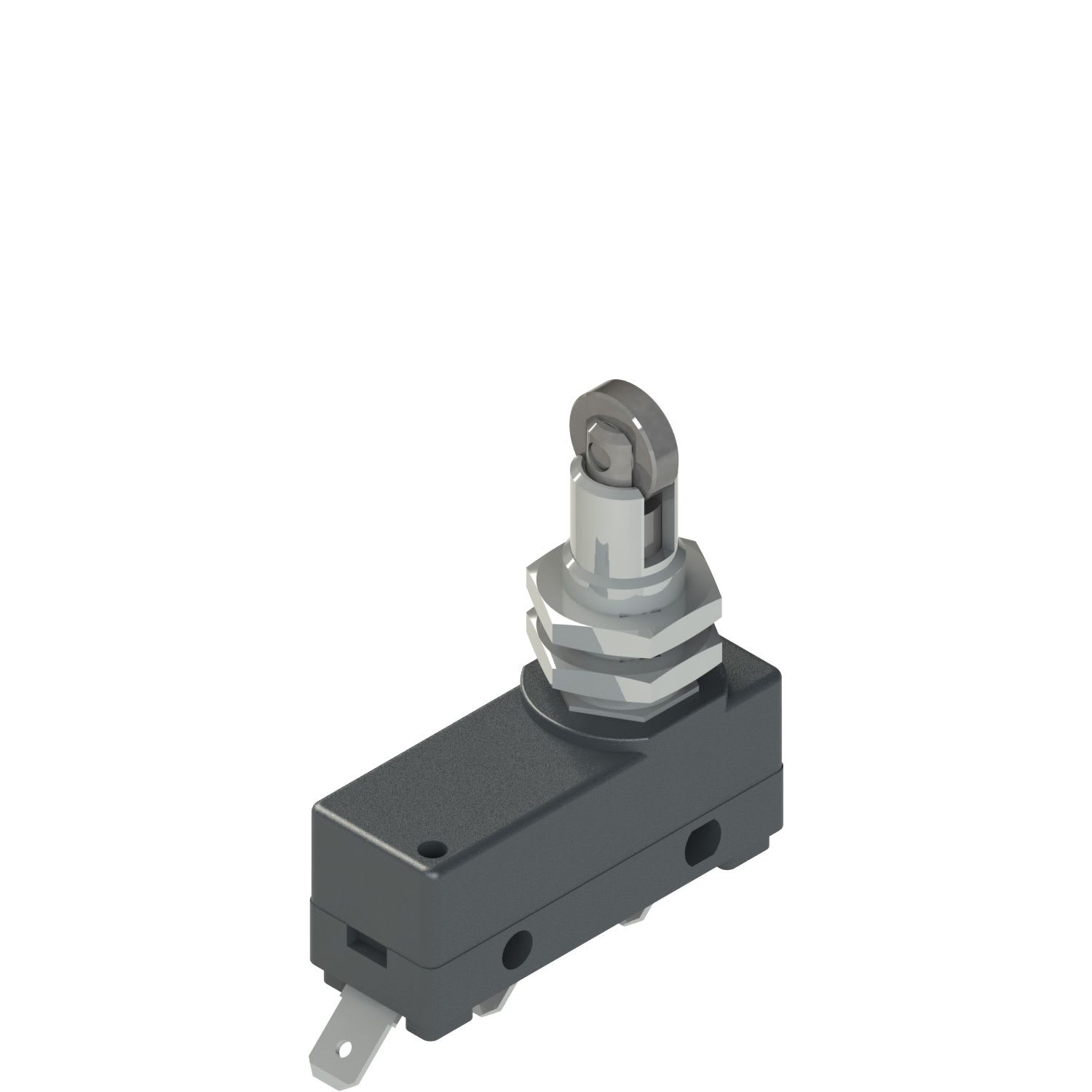 Pizzato - Micro-interrupteur à poussoir fileté à galet transversale