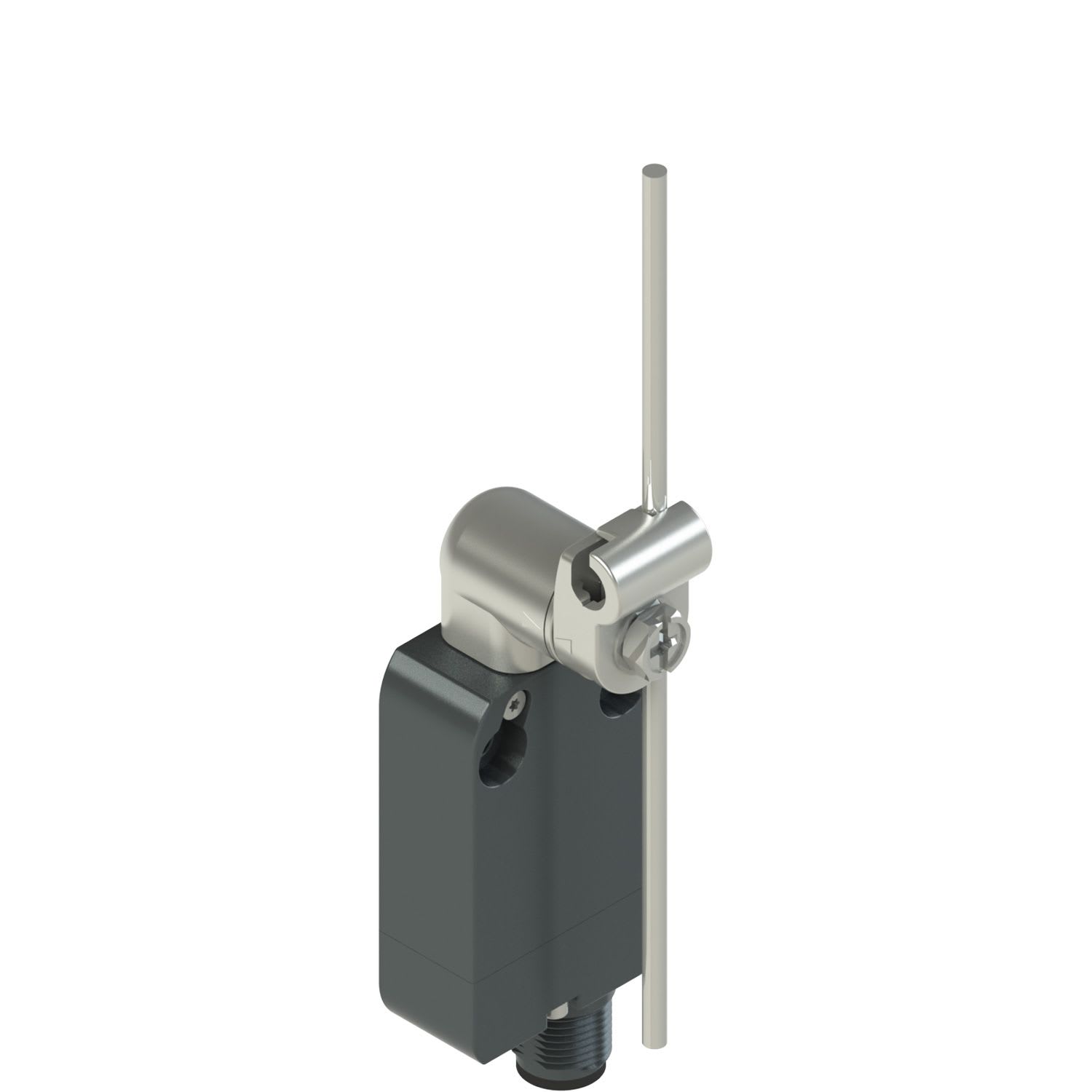 Pizzato - Interrupteur précablé modulaire à levier rotatif en metal avec tige inox Ø3x125